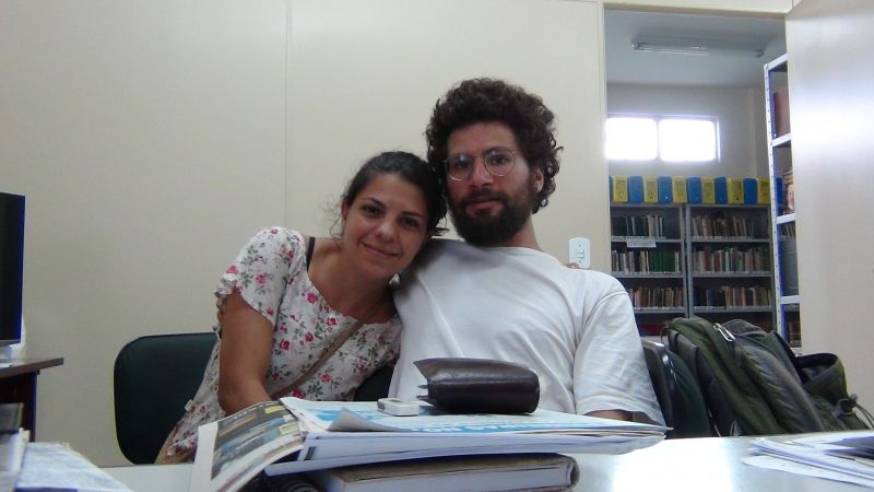 Maria Emília Oliveria e Daniel Belik - Antropólogos